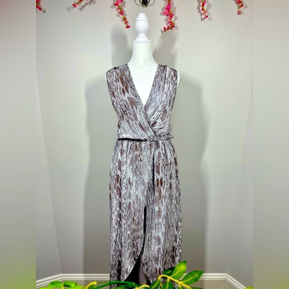 Beautiful Karina Grimaldi snake print dress